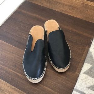 Target Universal Thread Black espadrille mules 9